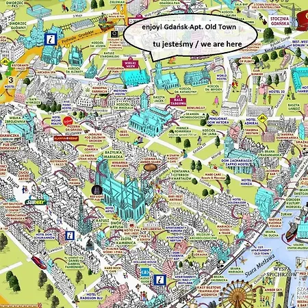 Апартаменты Enjoy! Old Town Гданьск